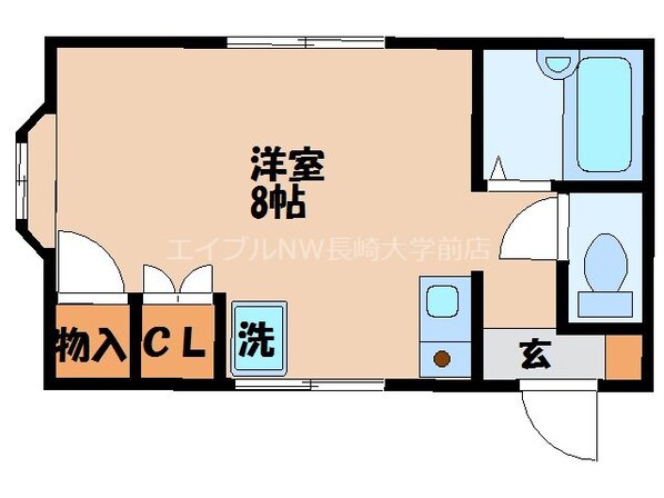 茂里町駅 徒歩11分 2階の物件間取画像